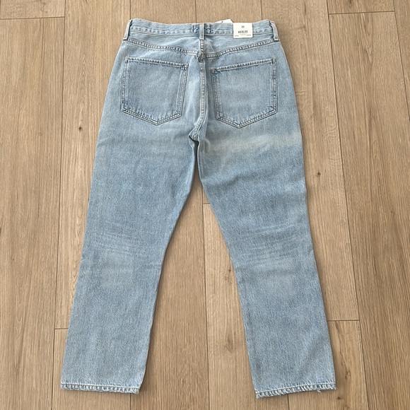 NWT AGOLDE Riley Hi Rise Straight Crop - Picture 11 of 14